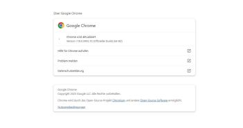 Google veröffentlicht Chrome-Update: Behebung von 20 (Foto: Screenshot Google)